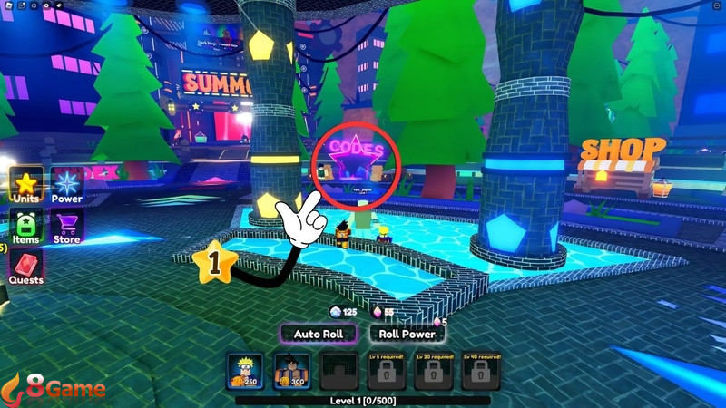 code Anime Power Defense 2