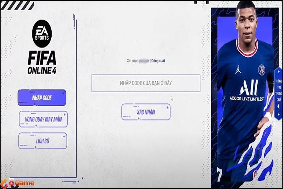 Hướng dẫn cách nhập code FC Online mới nhất