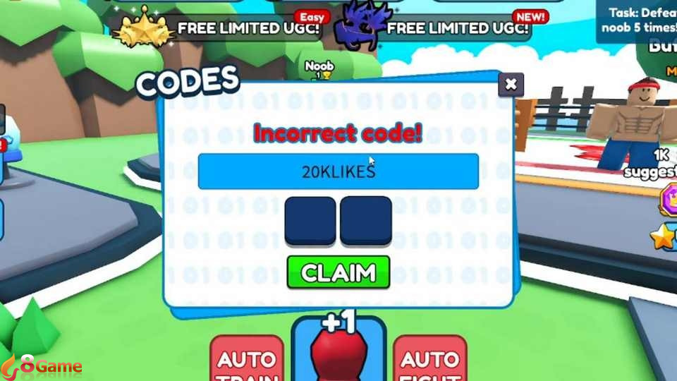 Nhiều loại code game hấp dẫn
