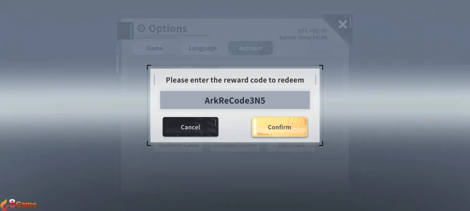 Cách nhập code Ark Recode