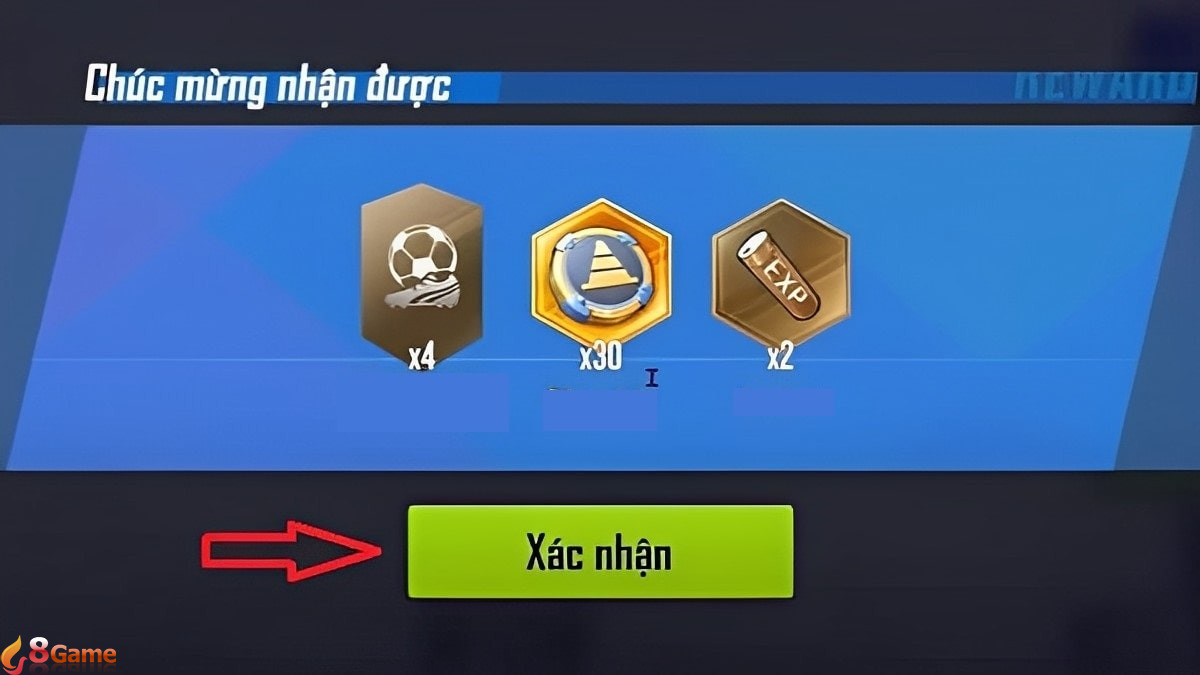 Football Pro VTC nhập code bước 5