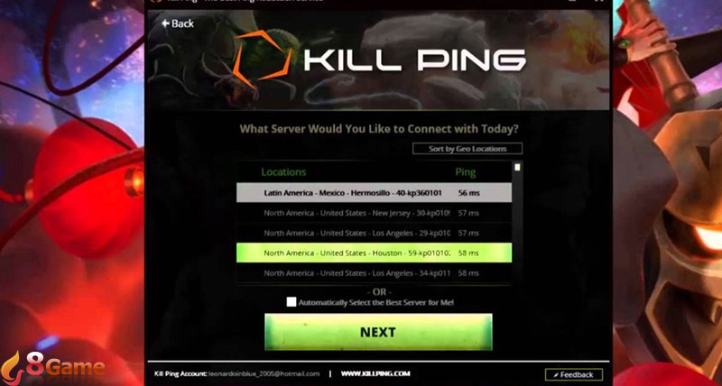 Phần mềm giảm ping tốt nhất cho game thủ - 02