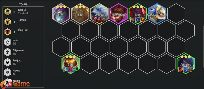 cách chơi đội hình Bard Đấu Sĩ reroll DTCL mùa 16 5