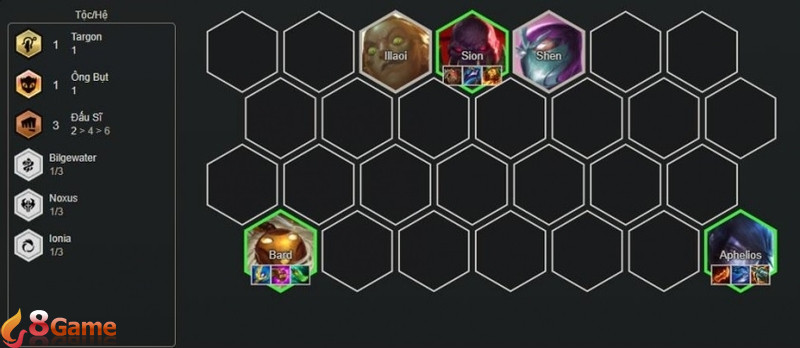 cách chơi đội hình Bard Đấu Sĩ reroll DTCL mùa 16 3