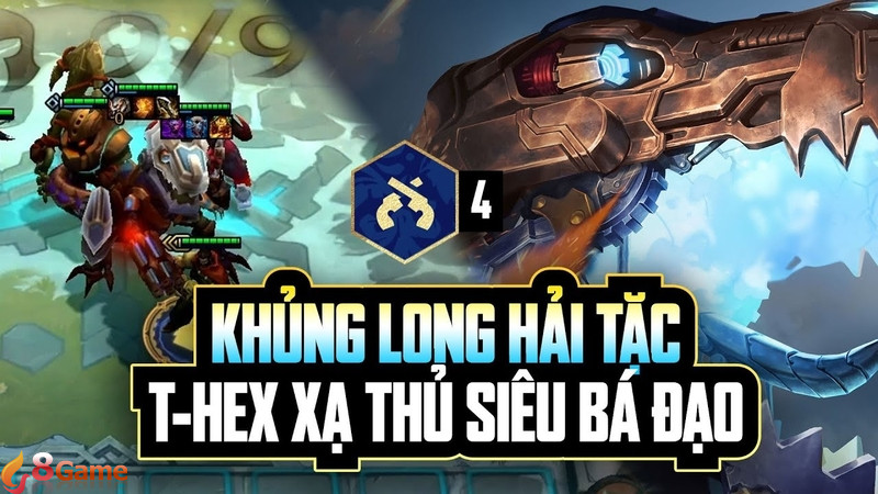 Cách chơi đội hình T-Hex Xạ Thủ DTCL mùa 16 2