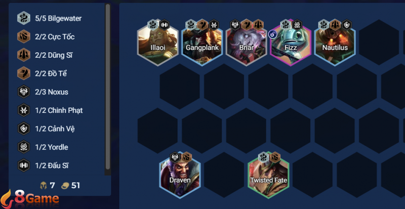 Cách chơi đội hình Gangplank Reroll DTCL Mùa 16 4