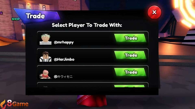 Cách trade trong Anime Last Stand - 06