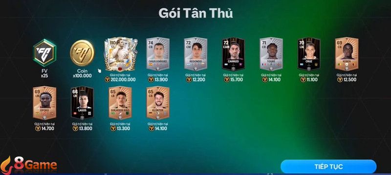 Cách nạp FC Point trong FC Mobile - 02