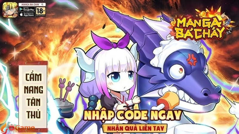 Fullcode Manga Bá Cháy mới nhất