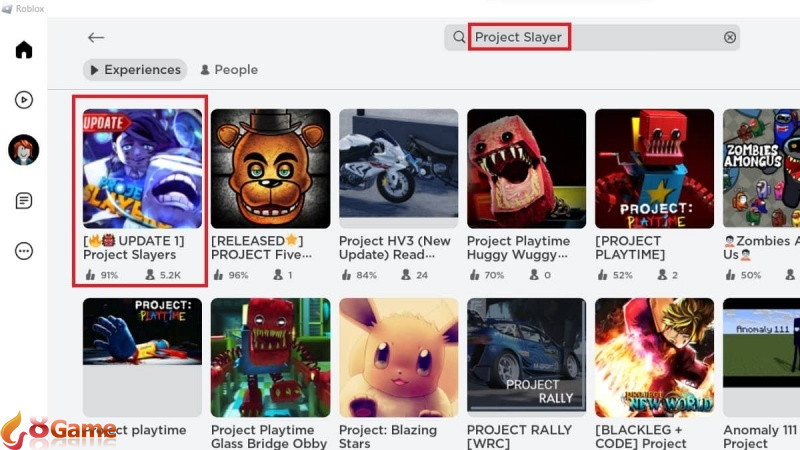 Cách nhập code Project Slayers