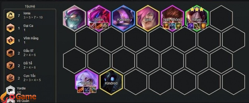 Cách chơi đội hình Yasuo Yone Ionia DTCL mùa 16 2