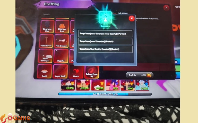 cách lấy Reiatsu trong Anime Last Stand 3