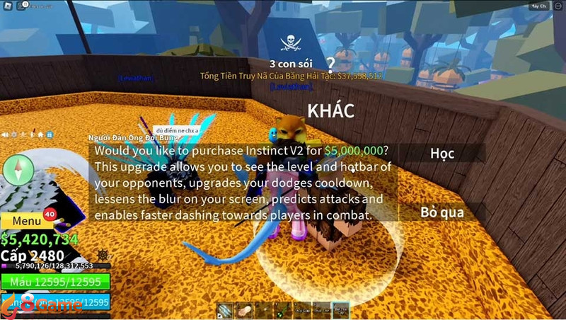 Cách lấy Haki quan sát V2 trong Blox Fruit - 09