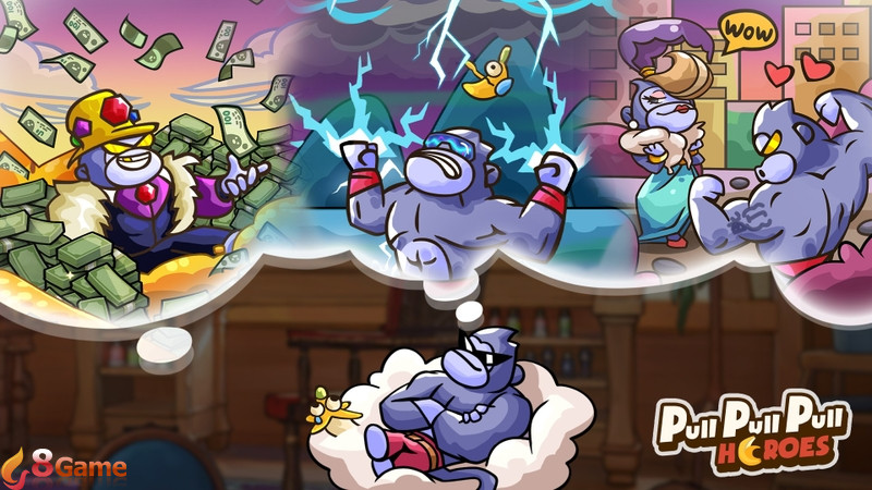 code pull pull pull heroes hình 8