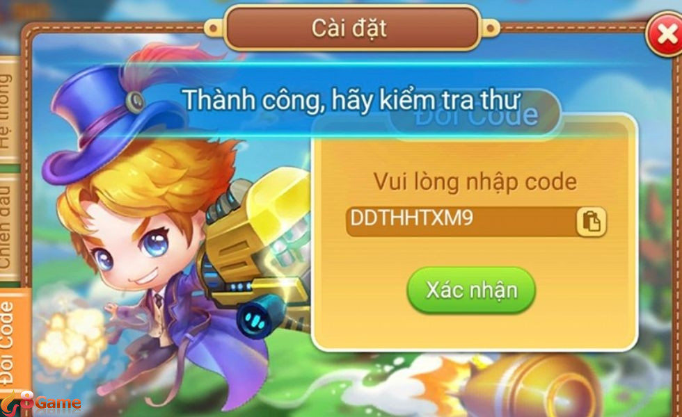 nhập code ddtank nhận quà