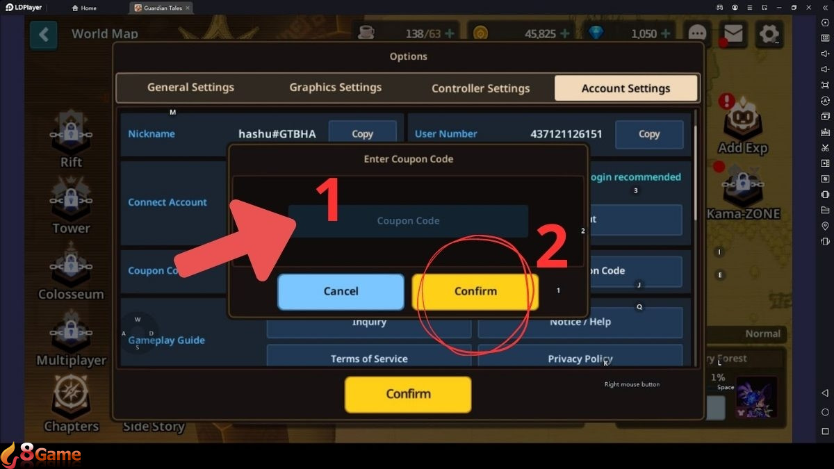 code guardian tales - hình 4