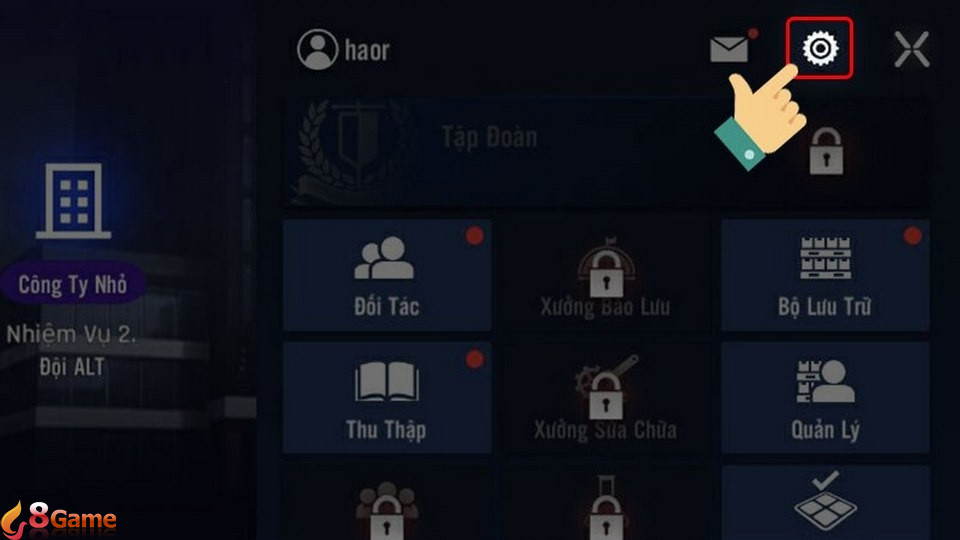 Thực hiện các thao tác tùy chọn