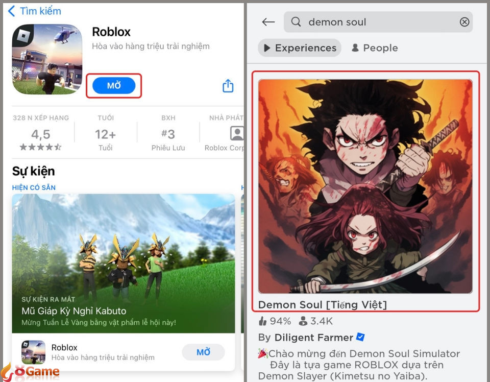 Tải game Demon Soul bằng AppStore