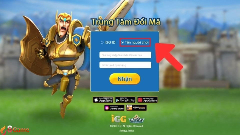 code Lords Mobile mới nhất (ảnh 5)