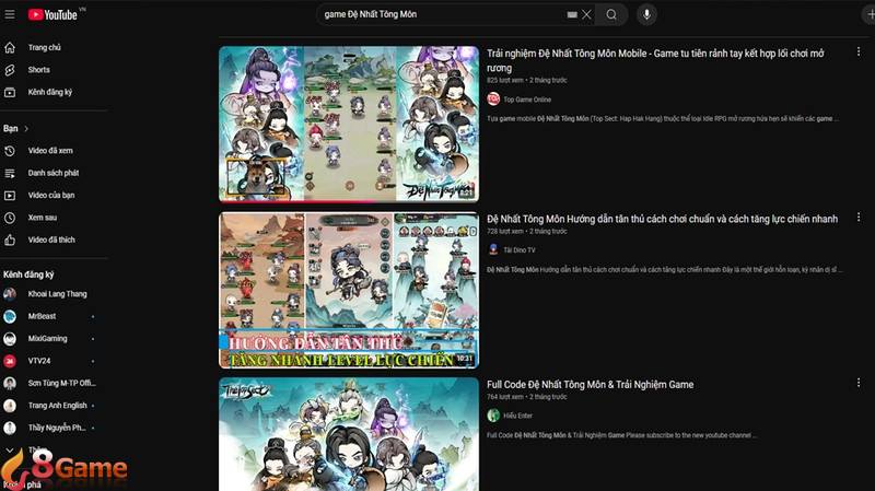 Theo dõi kênh YouTube để cập nhật được những code game mới nhất