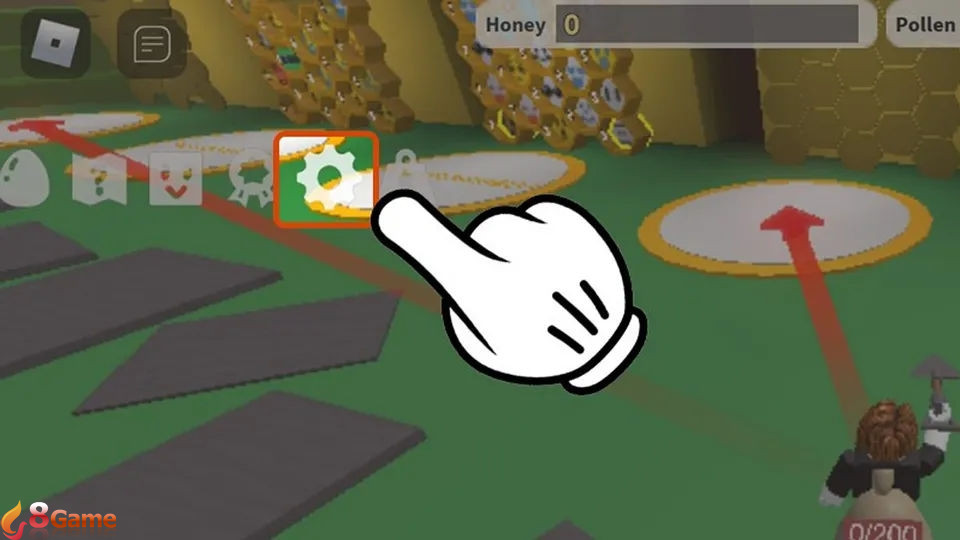 Nhấn chọn biểu tượng Cài đặt