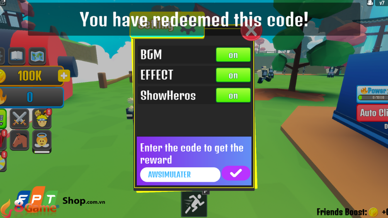 Mã code đã được sử dụng