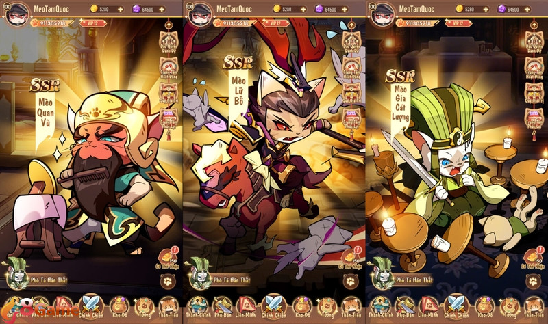 code tam quốc mèo 2