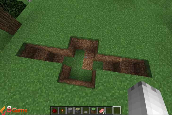 cách làm cửa tự động trong Minecraft hình 2