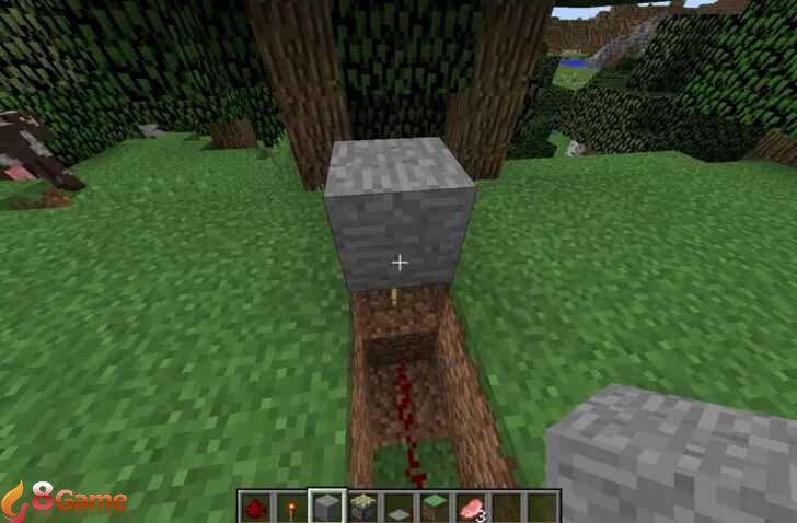 cách làm cửa tự động trong Minecraft hình 4