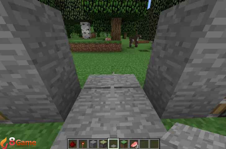 cách làm cửa tự động trong Minecraft hình 9