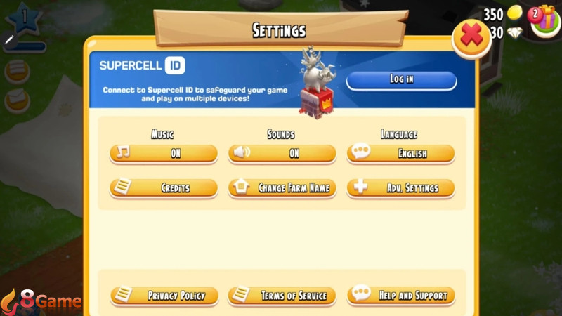 Liên kết tài khoản Supercell ID