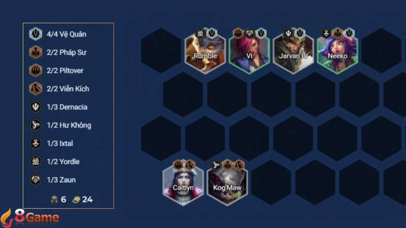 Giai đoạn đầu trận