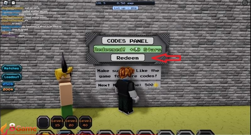 code Pixel Gun 3D 4