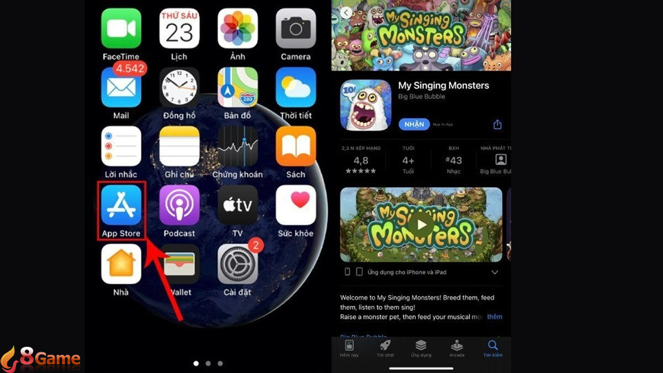 Nhập thông tin để tải game về máy hiệu quả