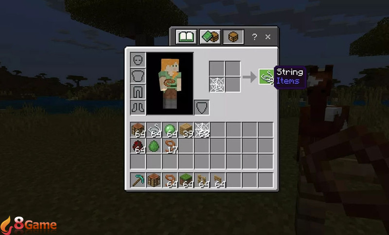 Chế tạo dây thừng trong Minecraft - 05