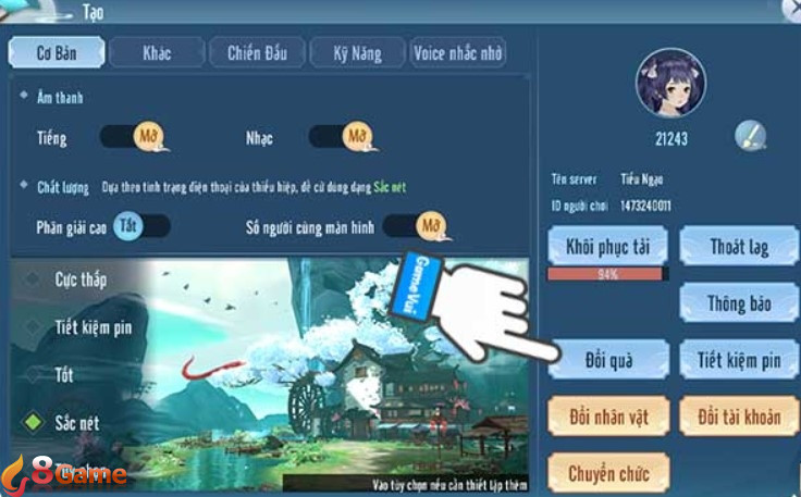 code Tiếu Ngạo Gamota hình 4