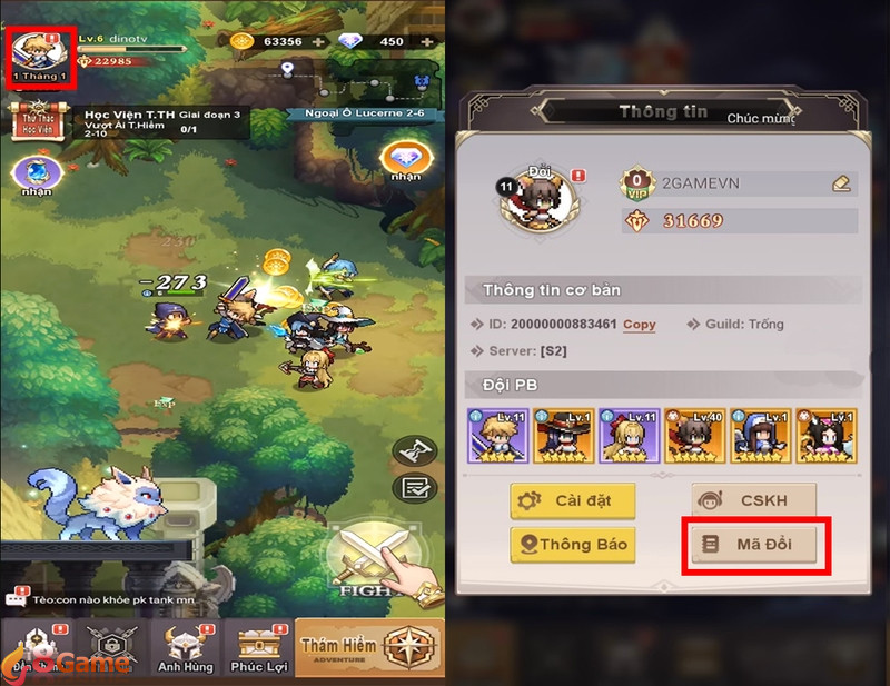 code Anh Hùng Pixel hình 2