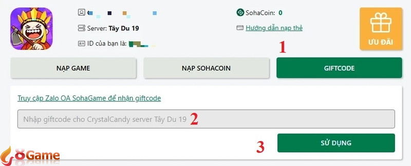 code Tây Du Tầm Bảo 3