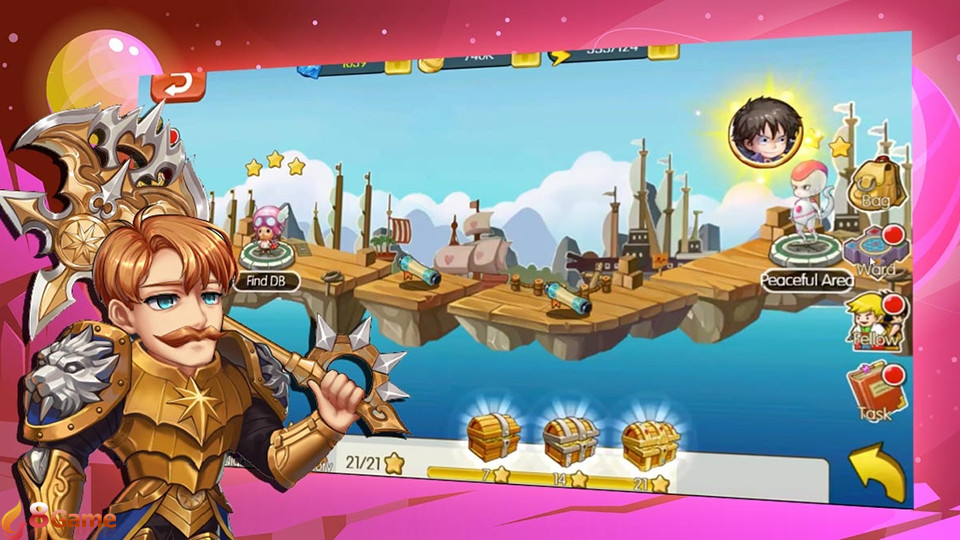 Manga Clash có lối chơi chiến thuật đa dạng