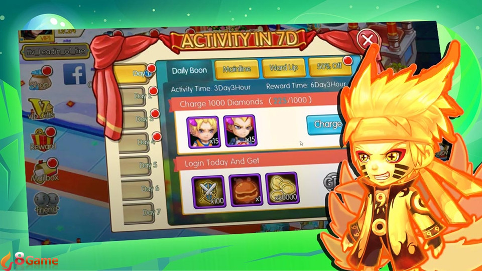 Code Manga Clash mang đến nhiều phần quà cực hấp dẫn