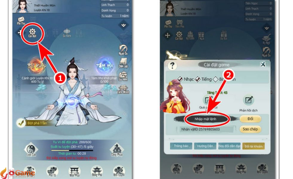 Code Tuyệt Thế Tiên Đế mới nhất 2024 - Hướng dẫn chi tiết cách nhập code game đúng 33