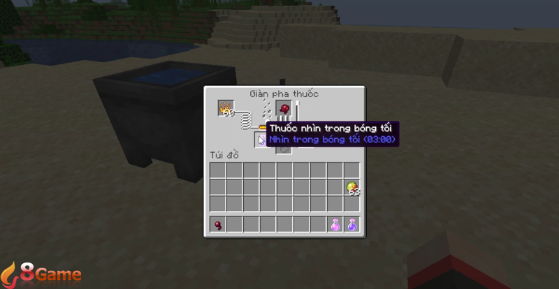 Thuốc tàng hình trong Minecraft 4