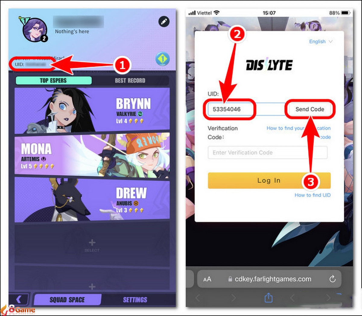 code Dislyte - hình 4