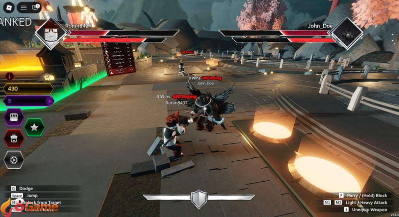 code Dueling Grounds 5