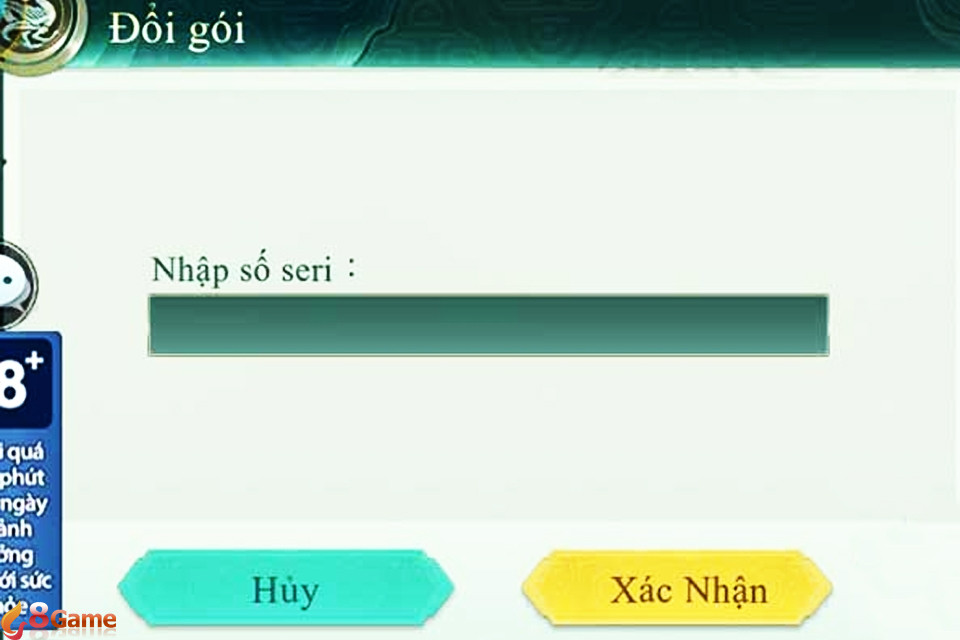 Nhấn xác nhận đổi mã code.