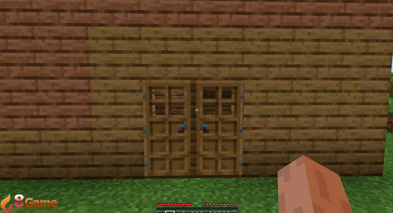 cách làm cửa trong Minecraft hình 3
