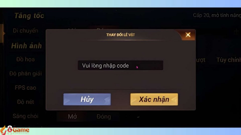 Xác nhận mã code game hiệu quả