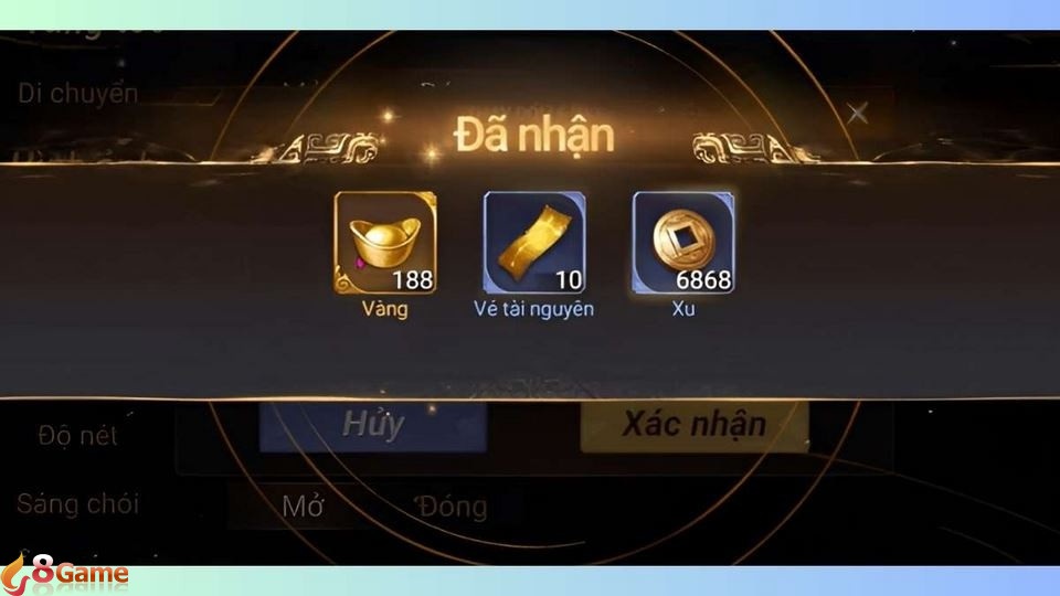 Nhận món quà hấp dẫn từ game giải trí