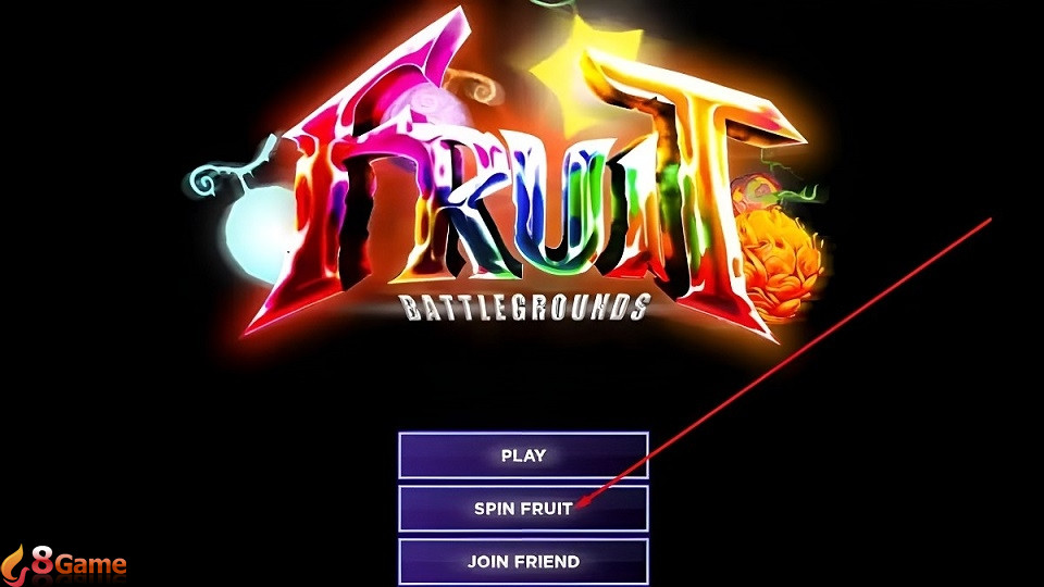 Vào nền tảng Roblox và tìm chọn game Fruit Battlegrounds