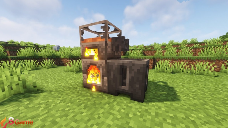lò luyện kim Minecraft hình 6